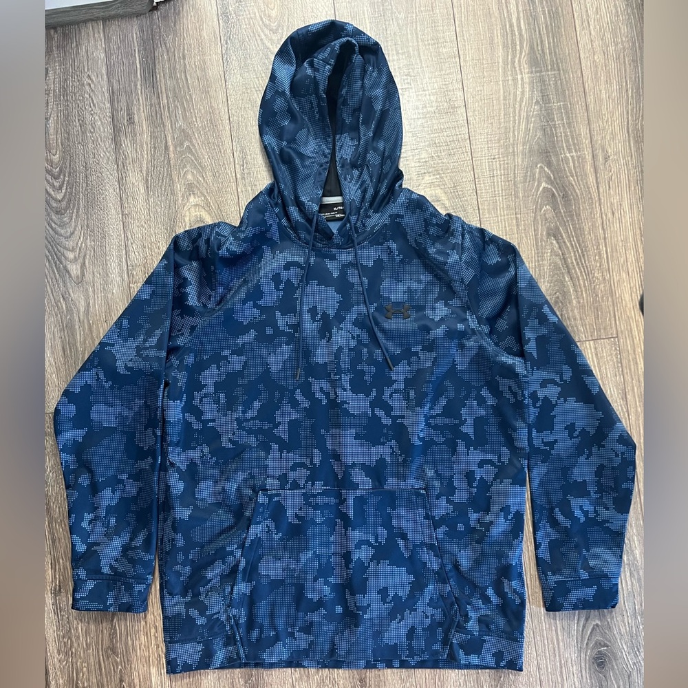 Under Armour Blue Camo Hoodie